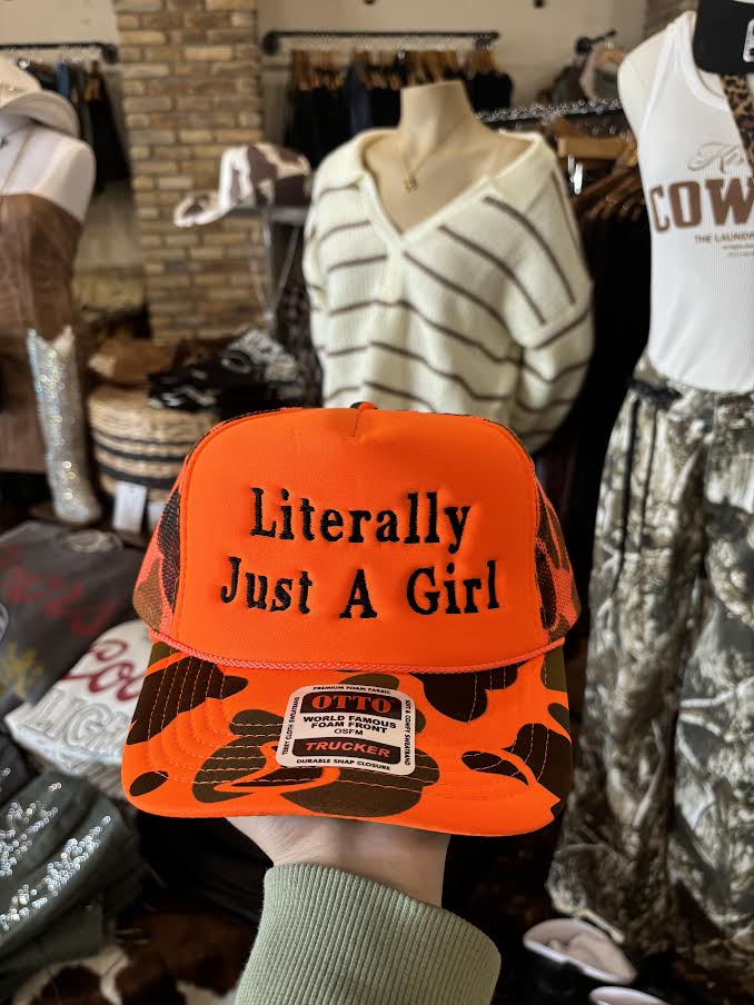 Literally Just A Girl Hunting Trucker