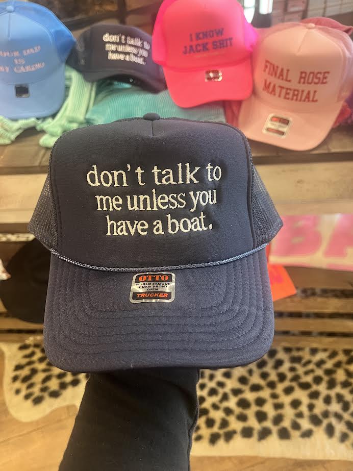 If You Don't Have a Boat Trucker