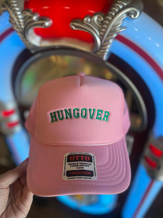 Hungover Embroidered Trucker