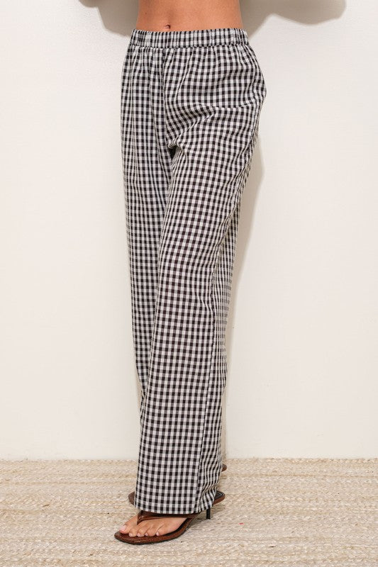 Checkmate Gingham Essential Pant