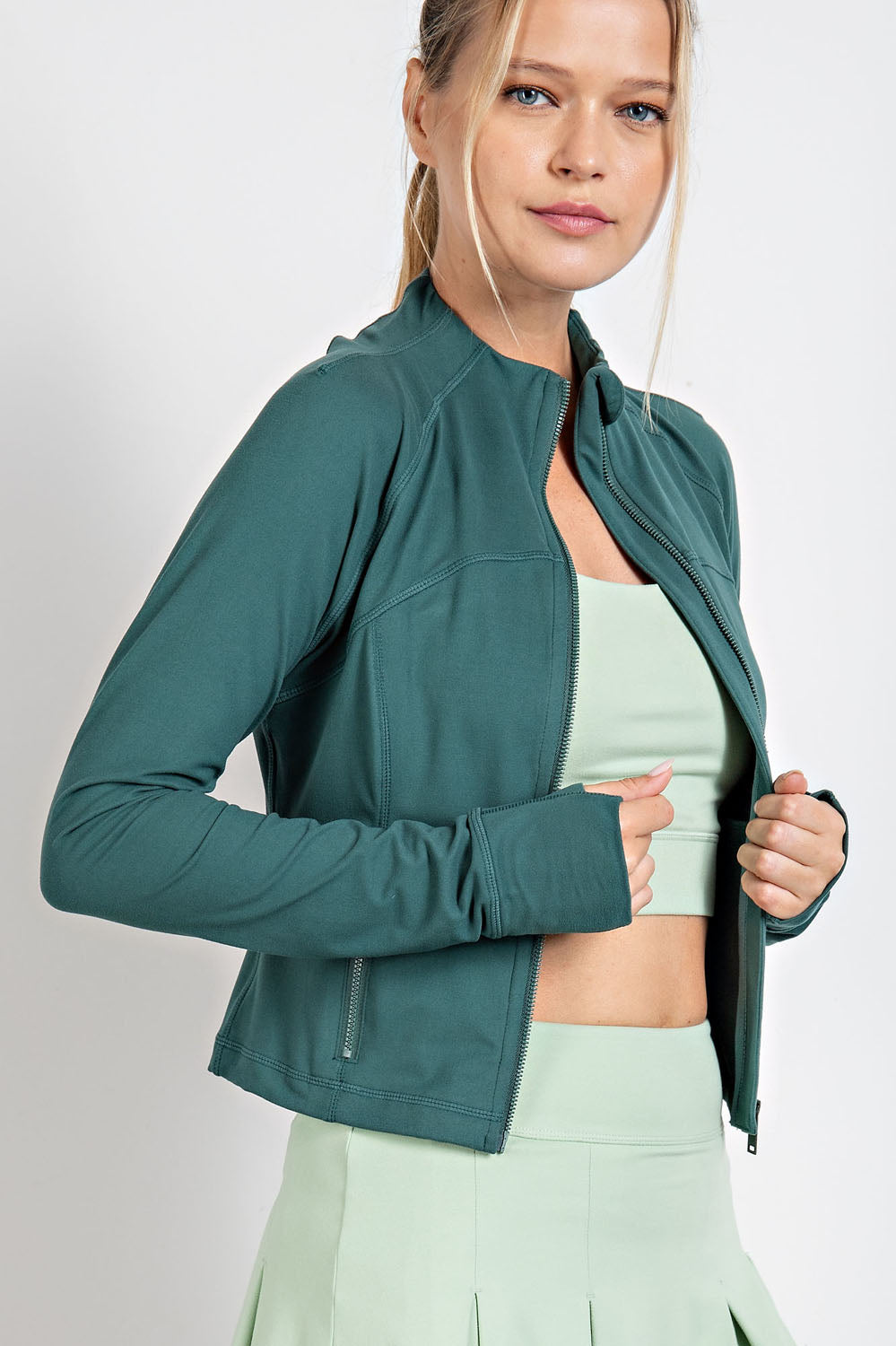 BUTTER DEFINE JACKET (Everglades Green)