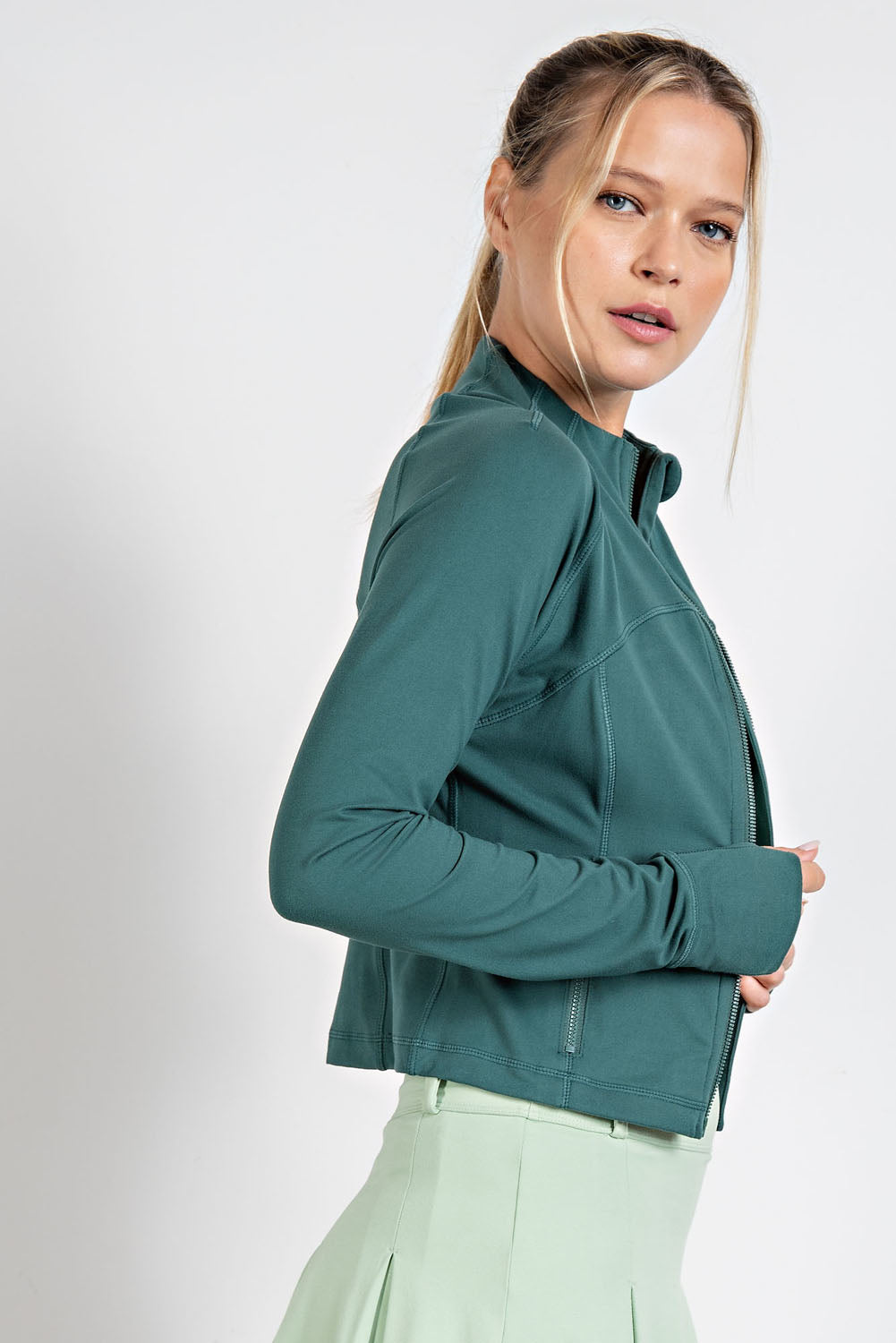 BUTTER DEFINE JACKET (Everglades Green)
