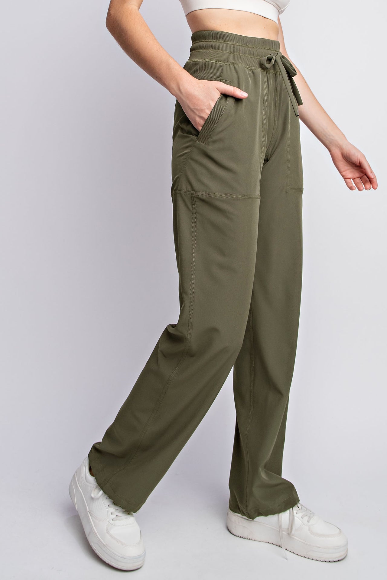 Cozy Days Mid Rise Full Length Pant