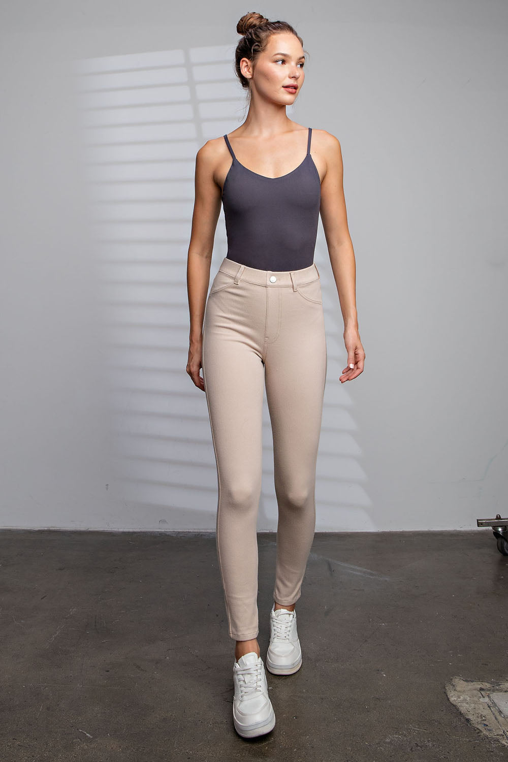 BUTTER SOFT SLEEVELESS ADJUSTABLE BODYSUIT