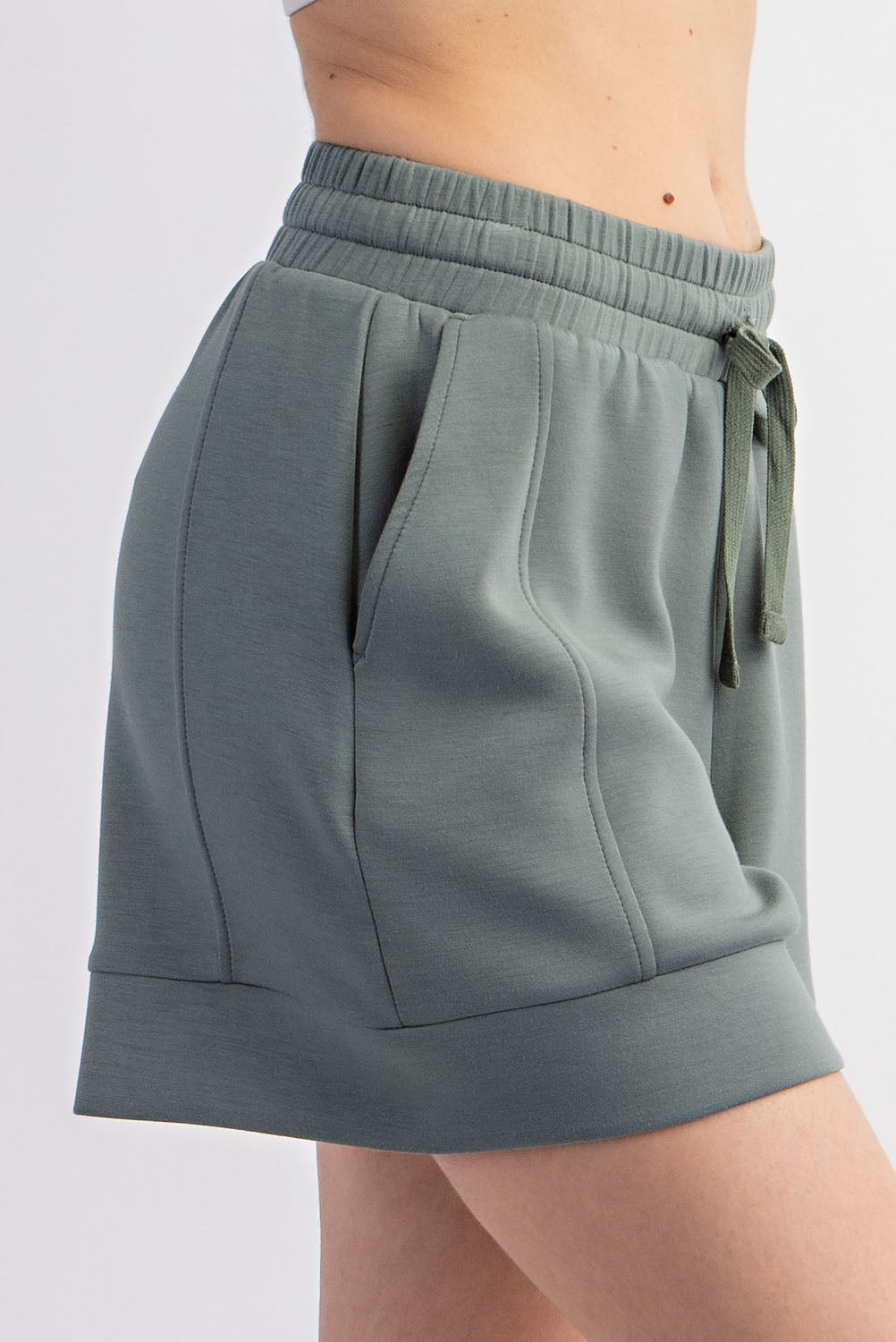 Aspen Scuba Lounge Shorts (Sage Leaf)