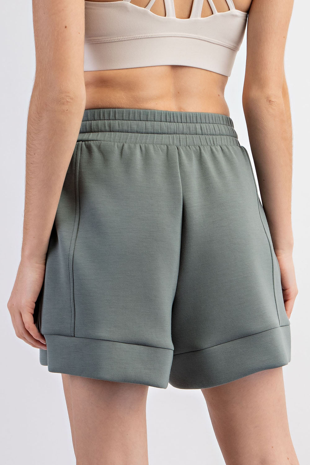 Aspen Scuba Lounge Shorts (Sage Leaf)