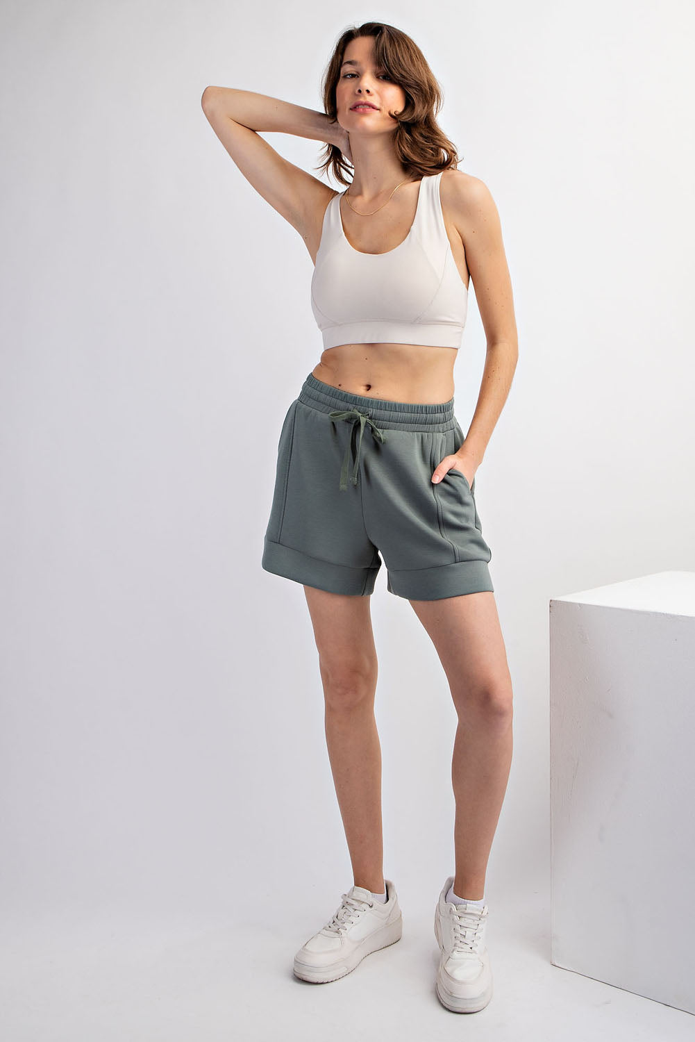 Aspen Scuba Lounge Shorts (Sage Leaf)