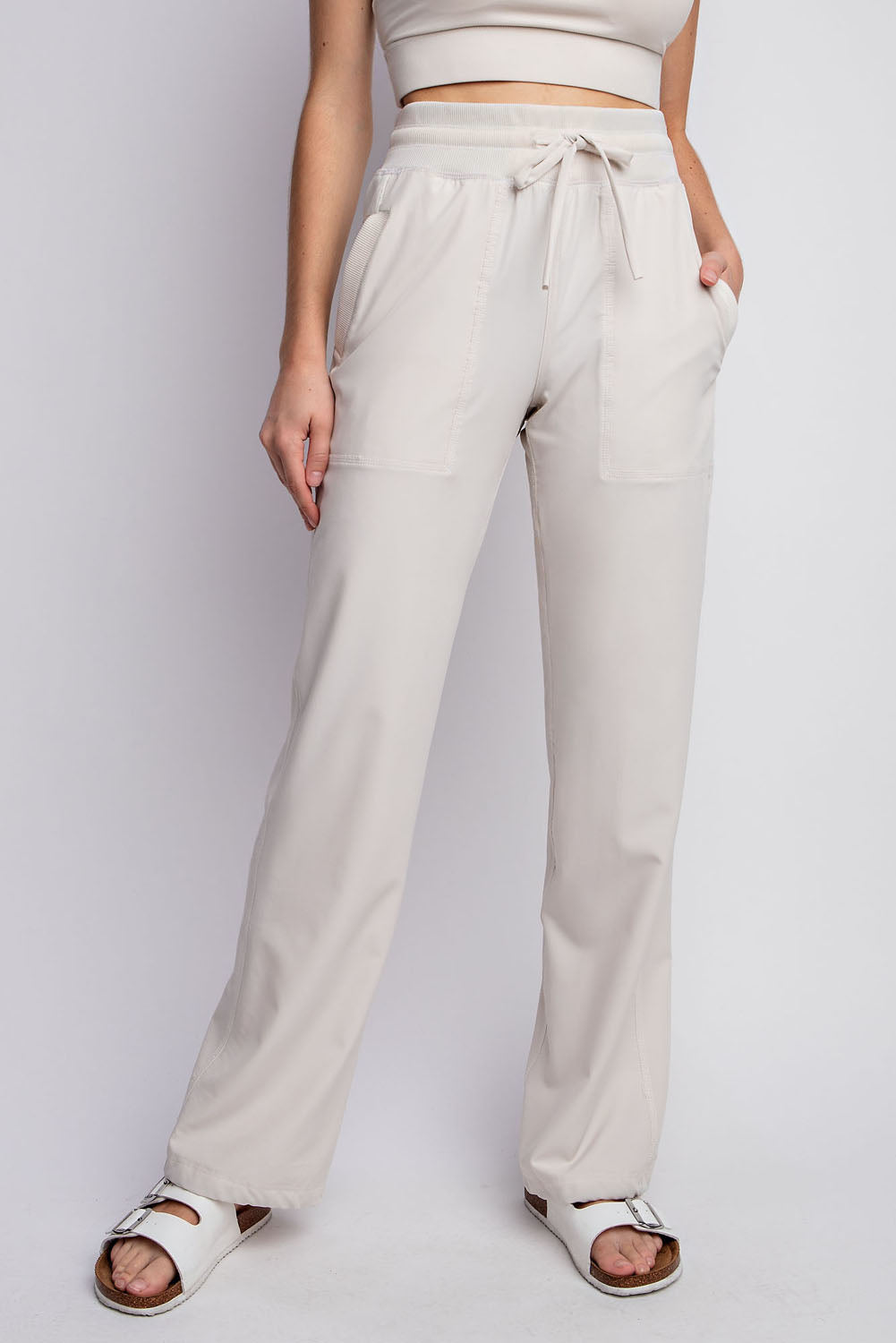 Cozy Days Mid Rise Full Length Pant