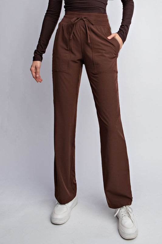 Cozy Days Mid Rise Full Length Pant
