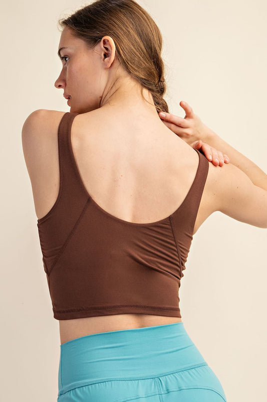Butter V Neck Yoga Top