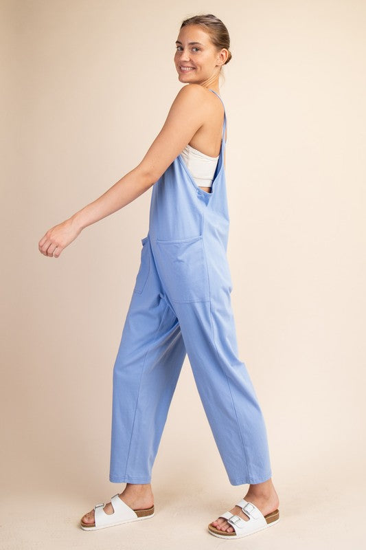 Butter Sleeveless Jumpsuit
