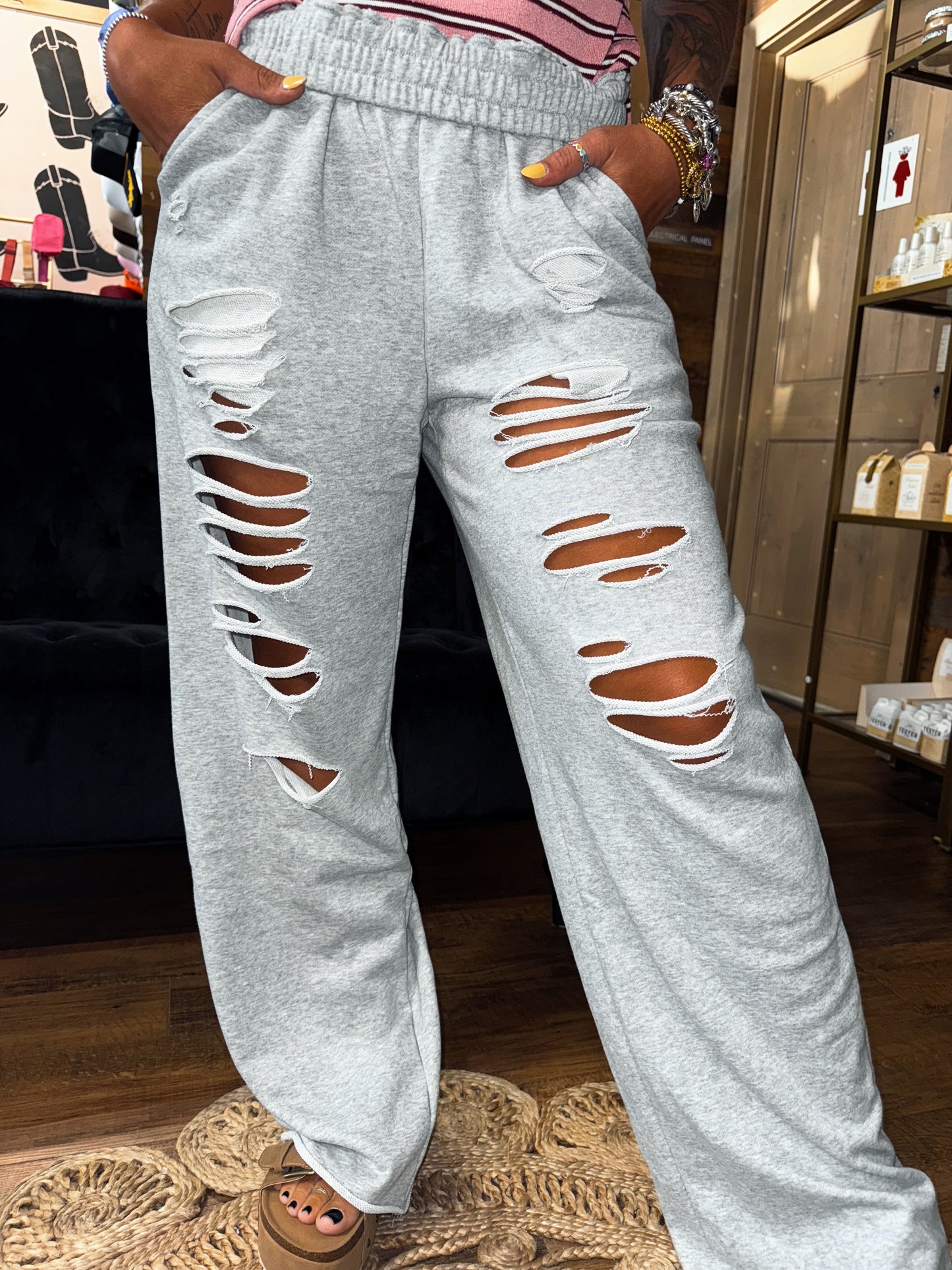 No Peeking Sweatpants