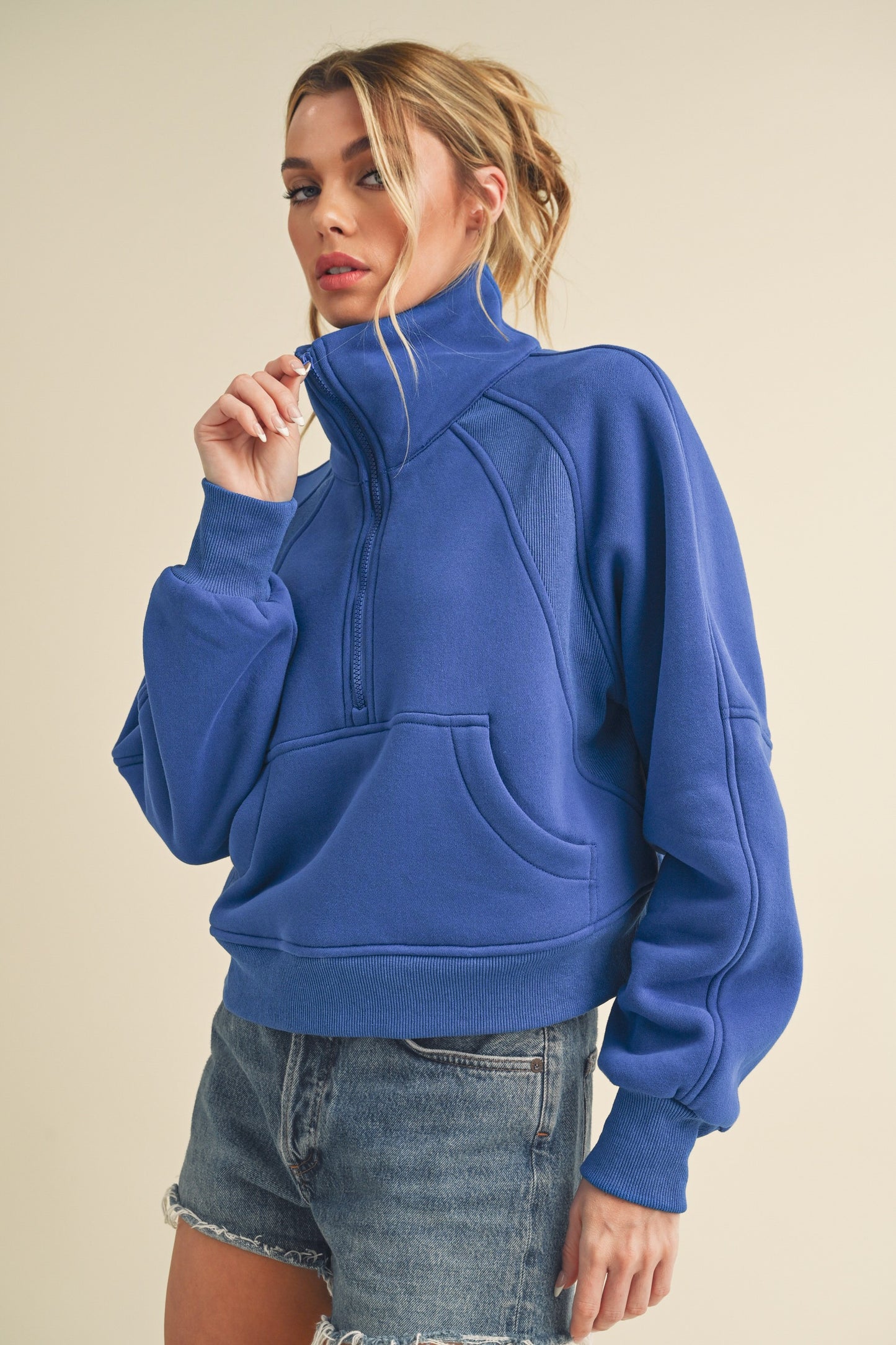 Half Zip Up