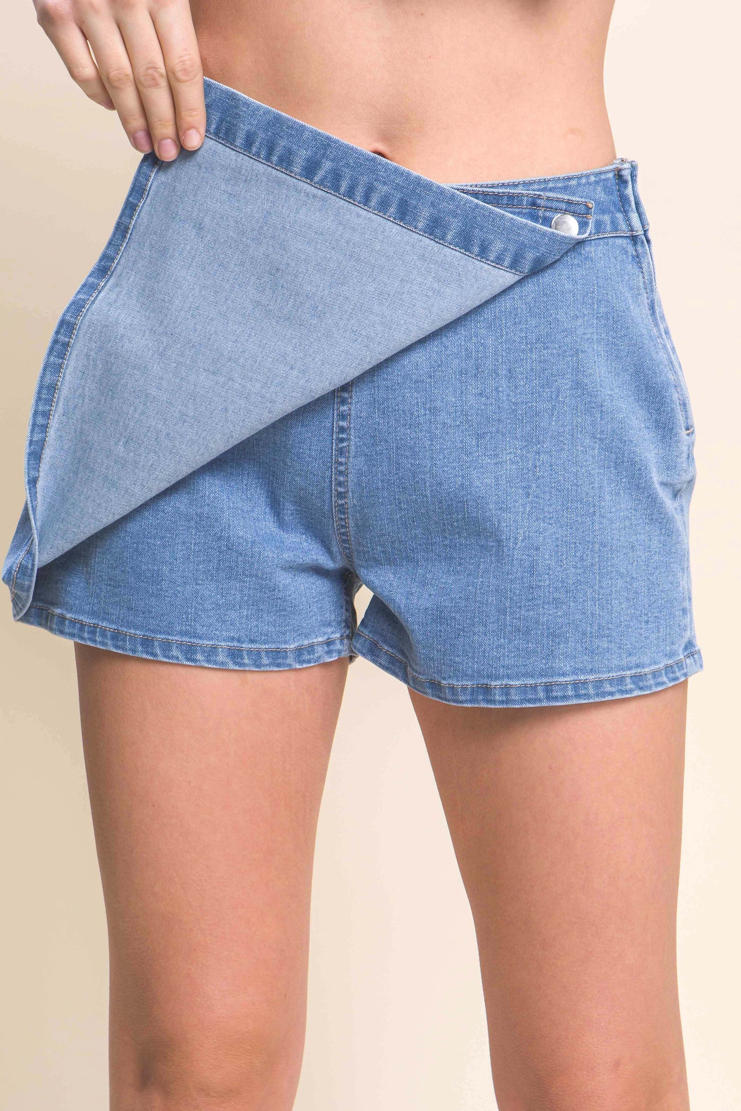 Regal Denim Skort
