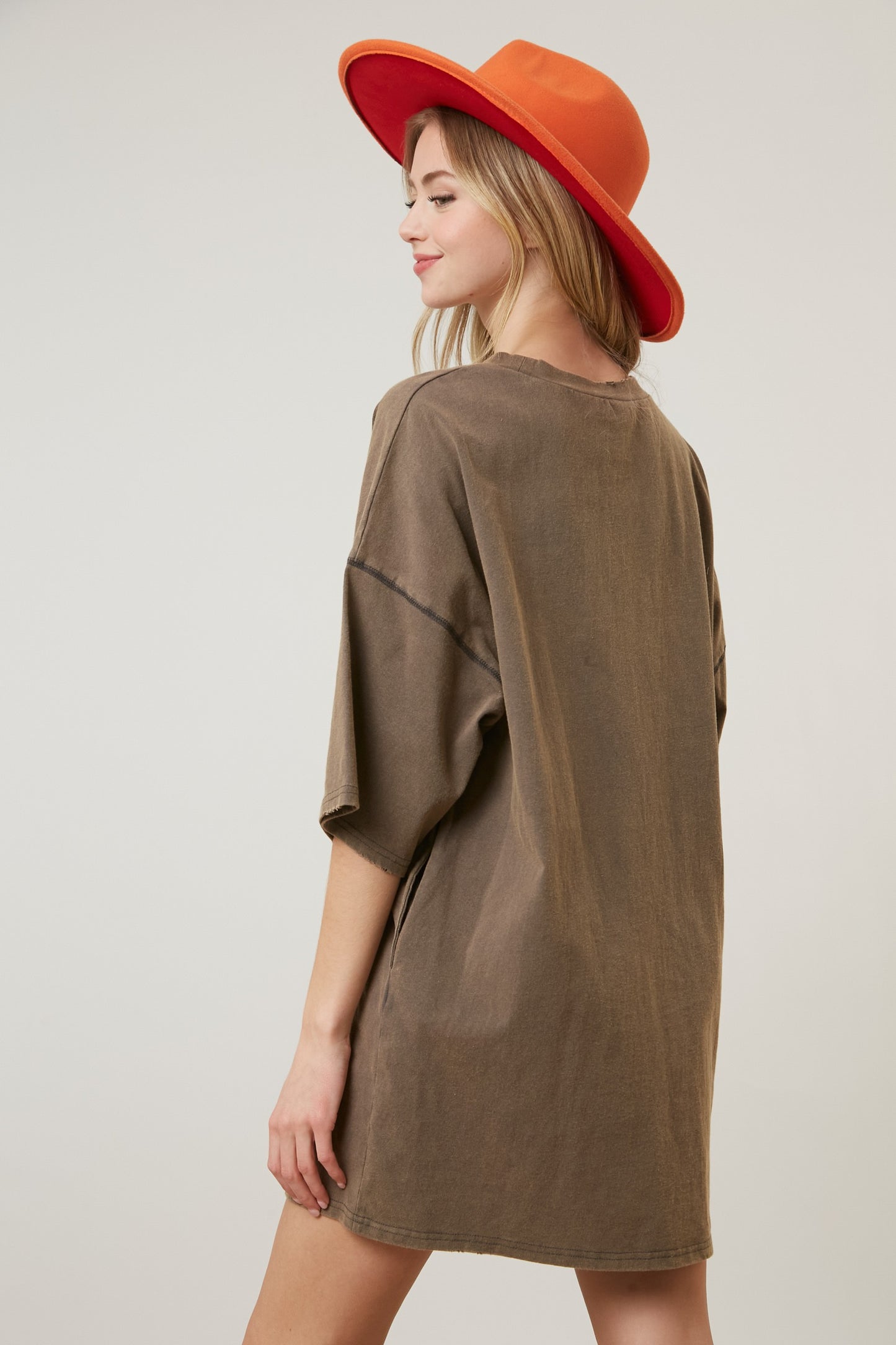 Rolling Stones Graphic Wash & Distress Dress