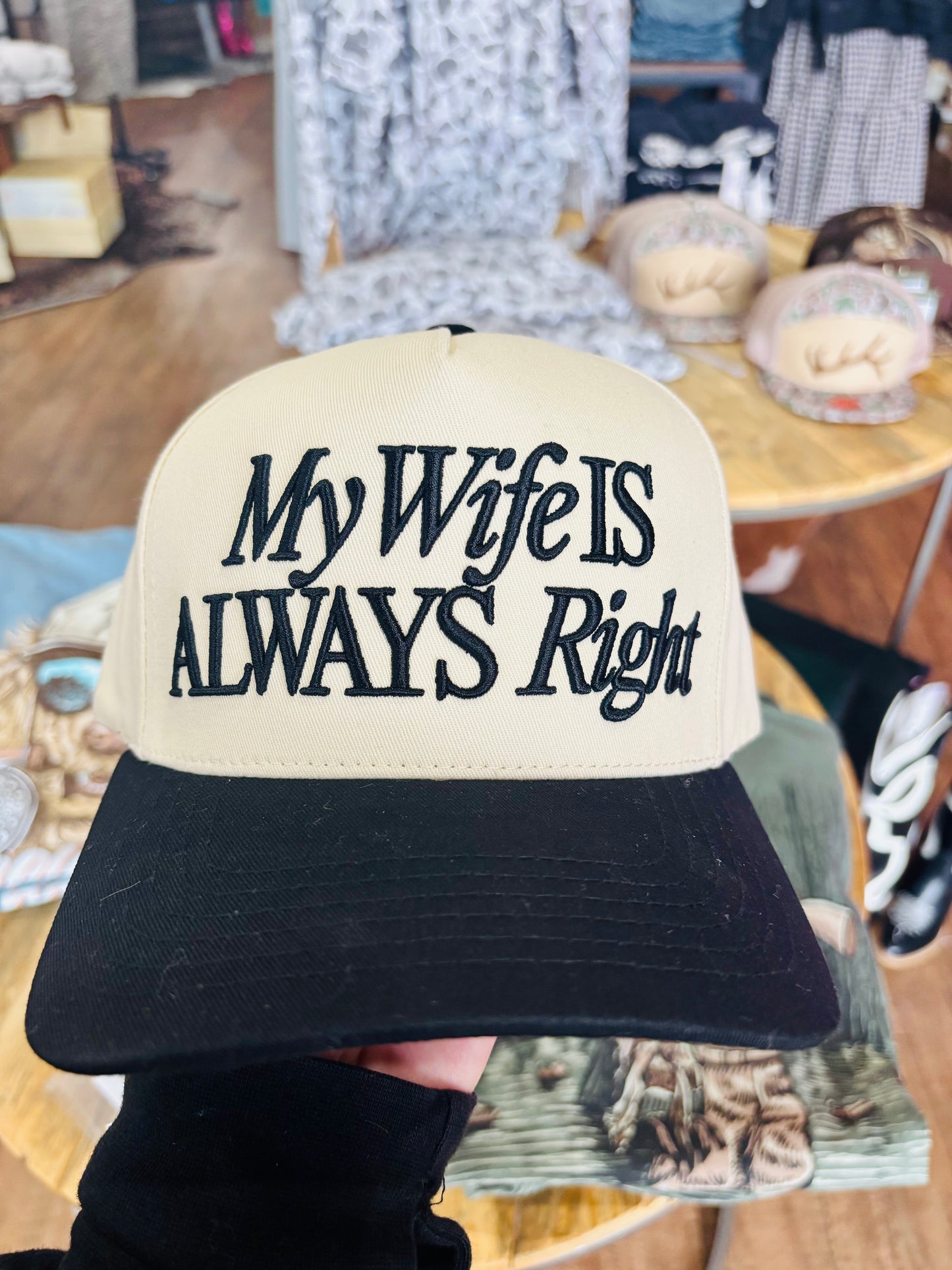 My Wife Is Always Right Trucker