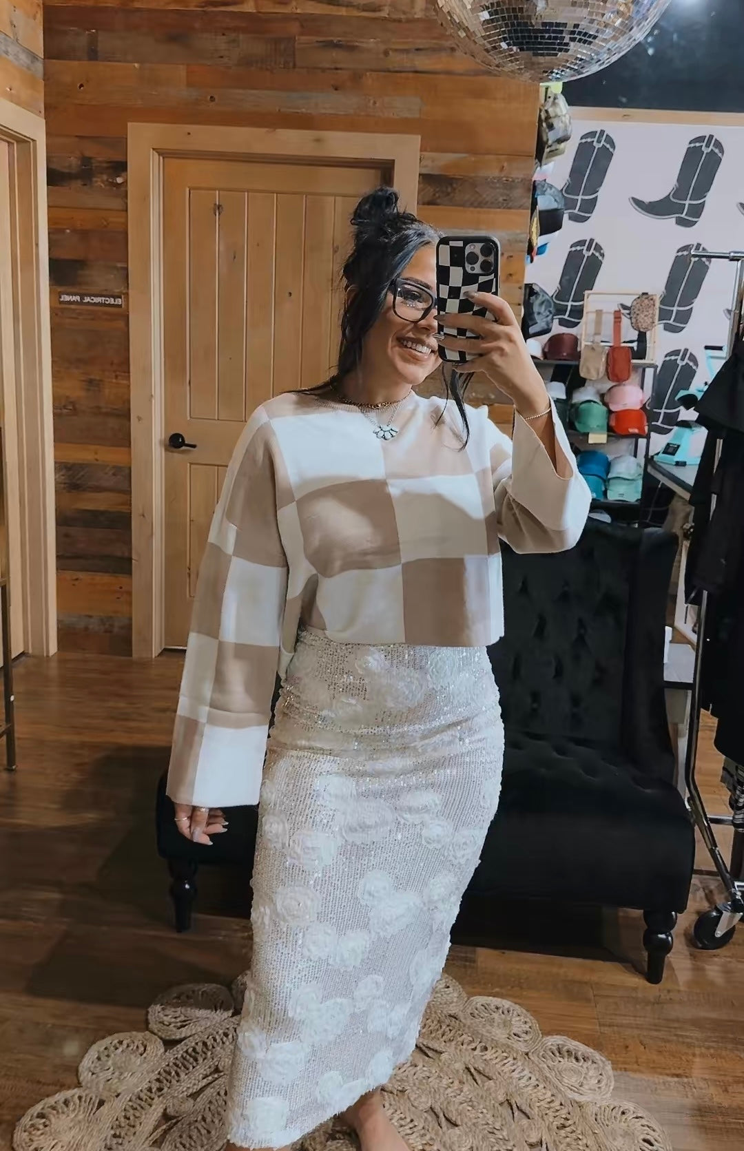 Champagne Rose Skirt