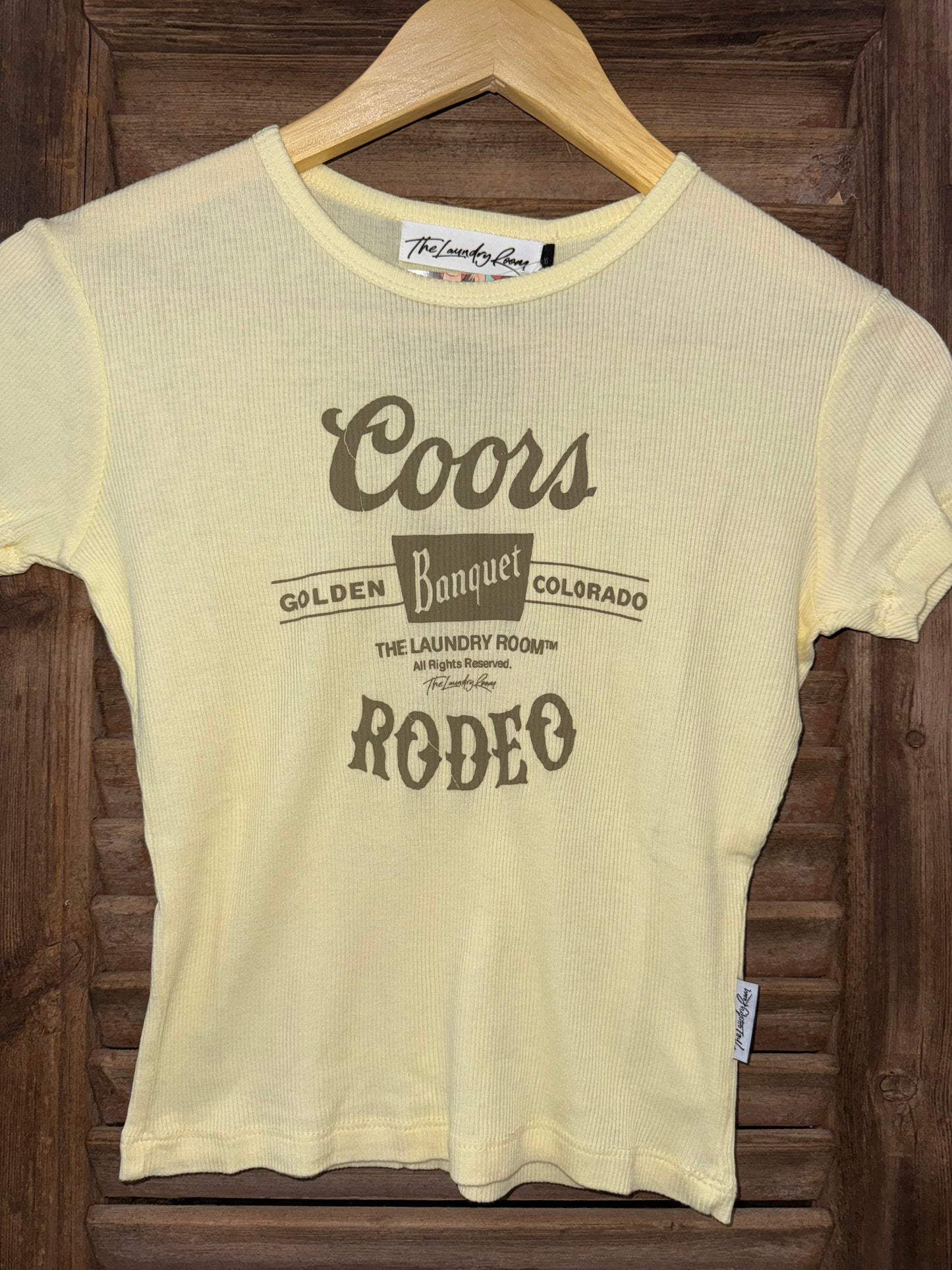 Coors Banquet Rodeo Baby Tee