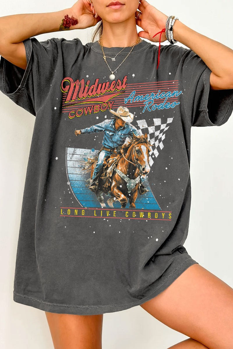 MIDWEST OVERSIZED MINERAL GRAPHIC TEE