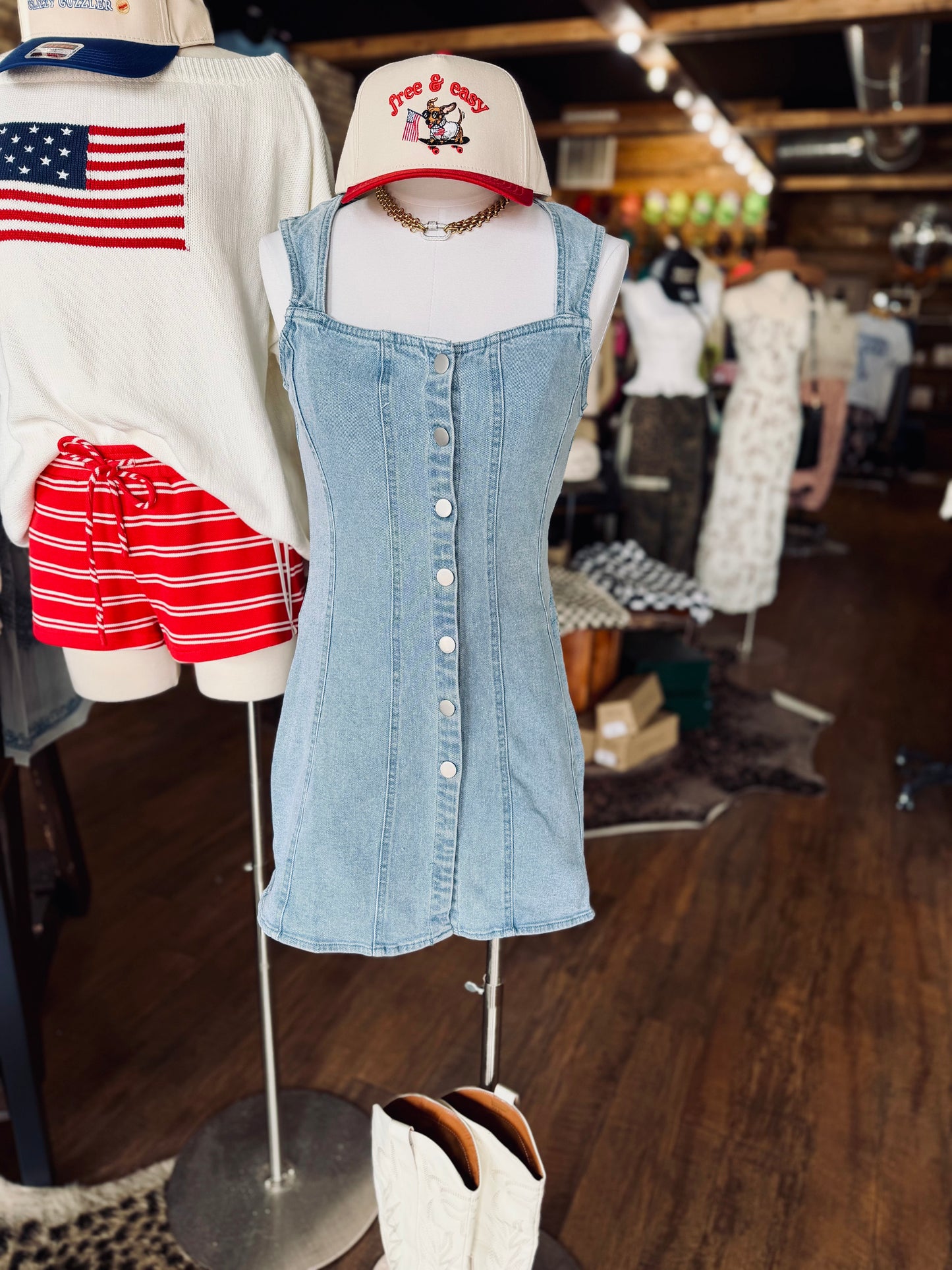 Denim Darling Dress