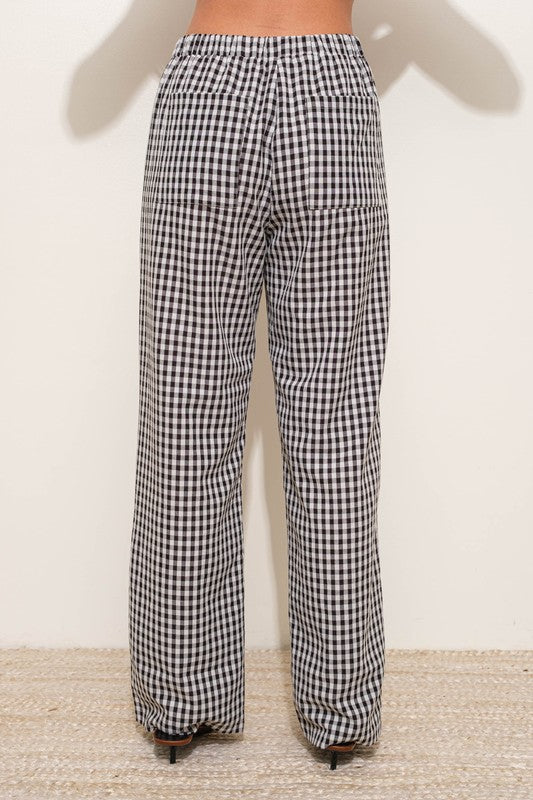 Checkmate Gingham Essential Pant