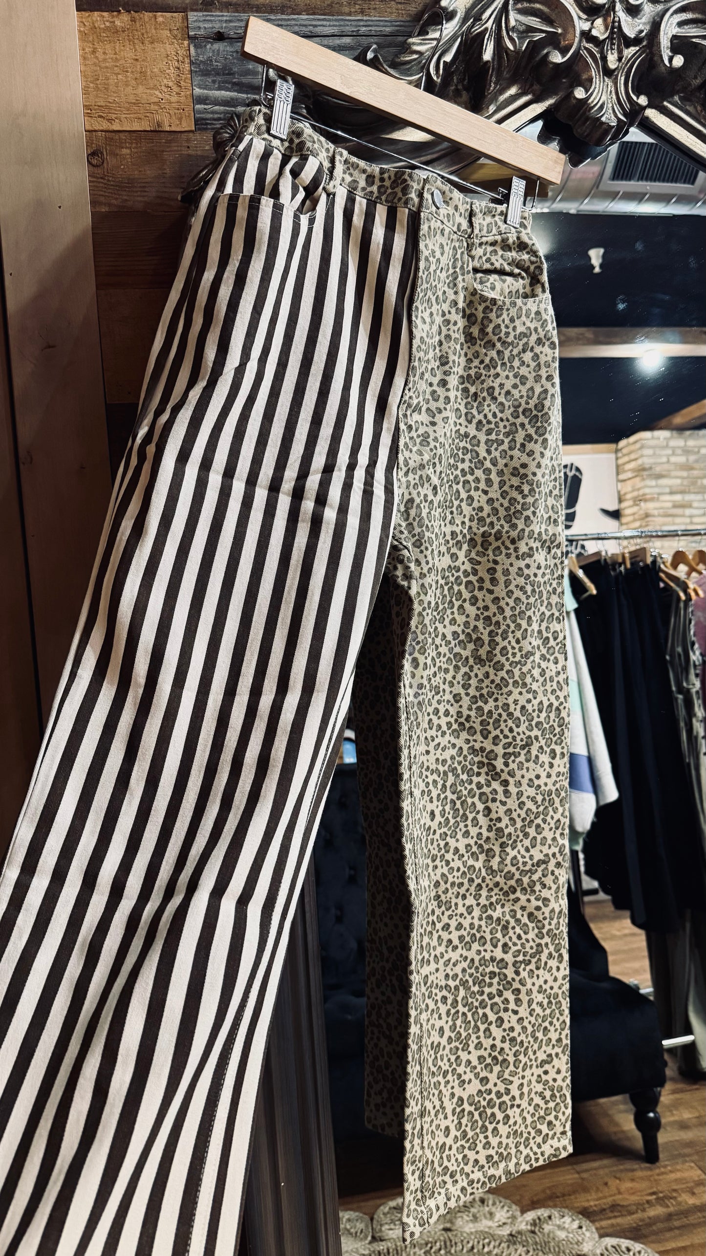 Mix & Match Leopard Stripe Pant