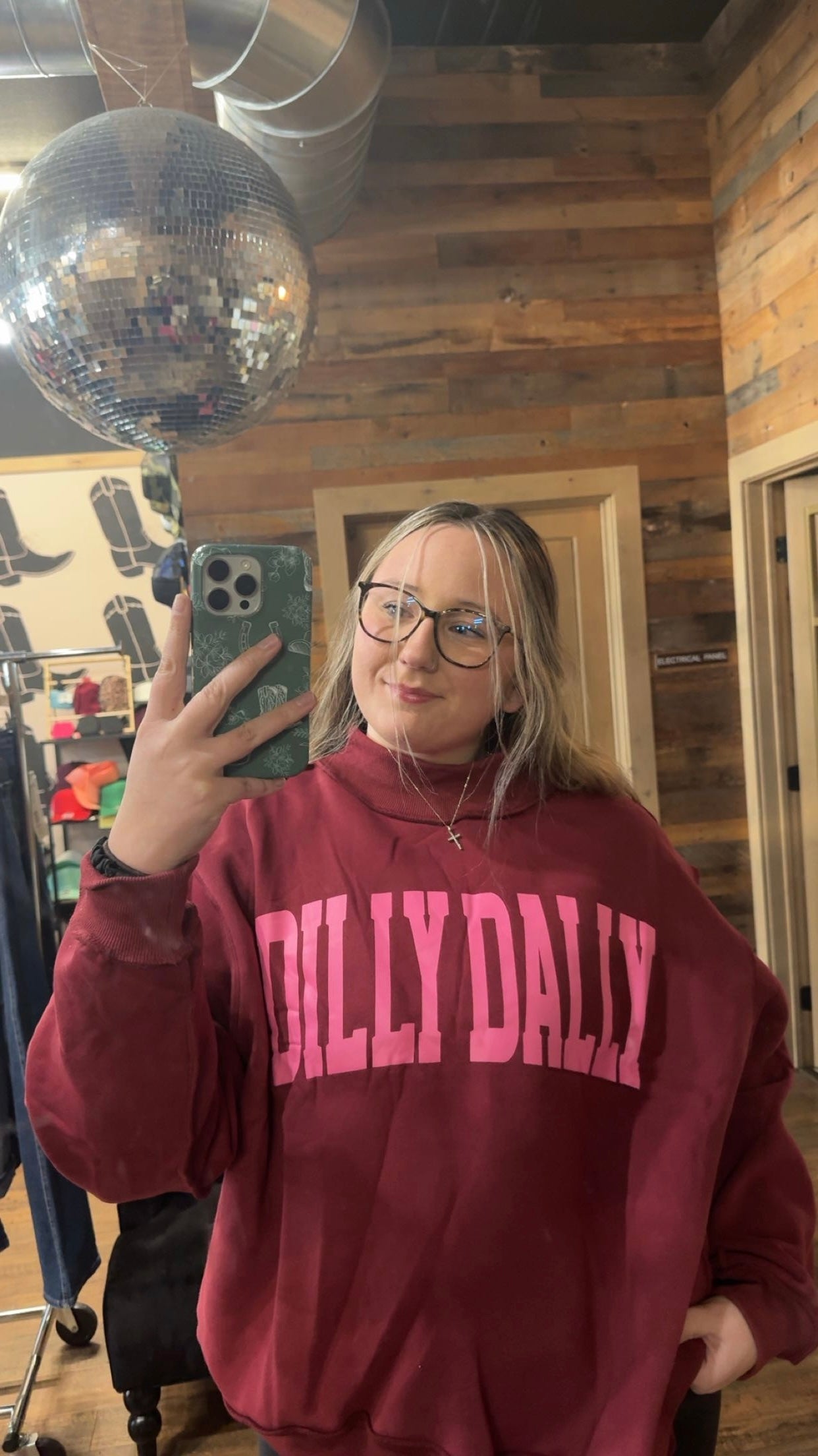 Dilly Dally Oversized Mockneck