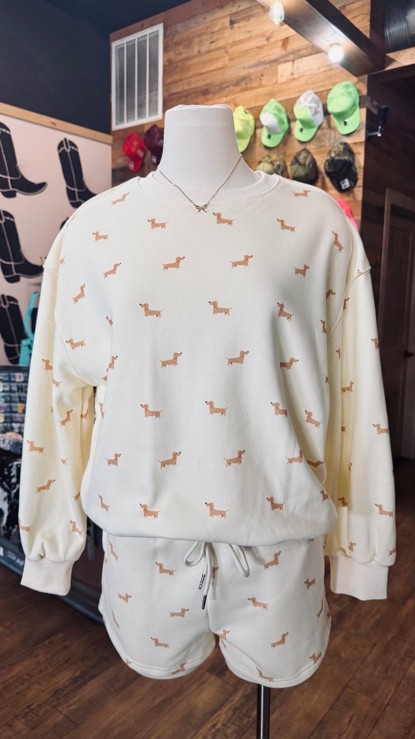 Dachshund Set (Ivory)