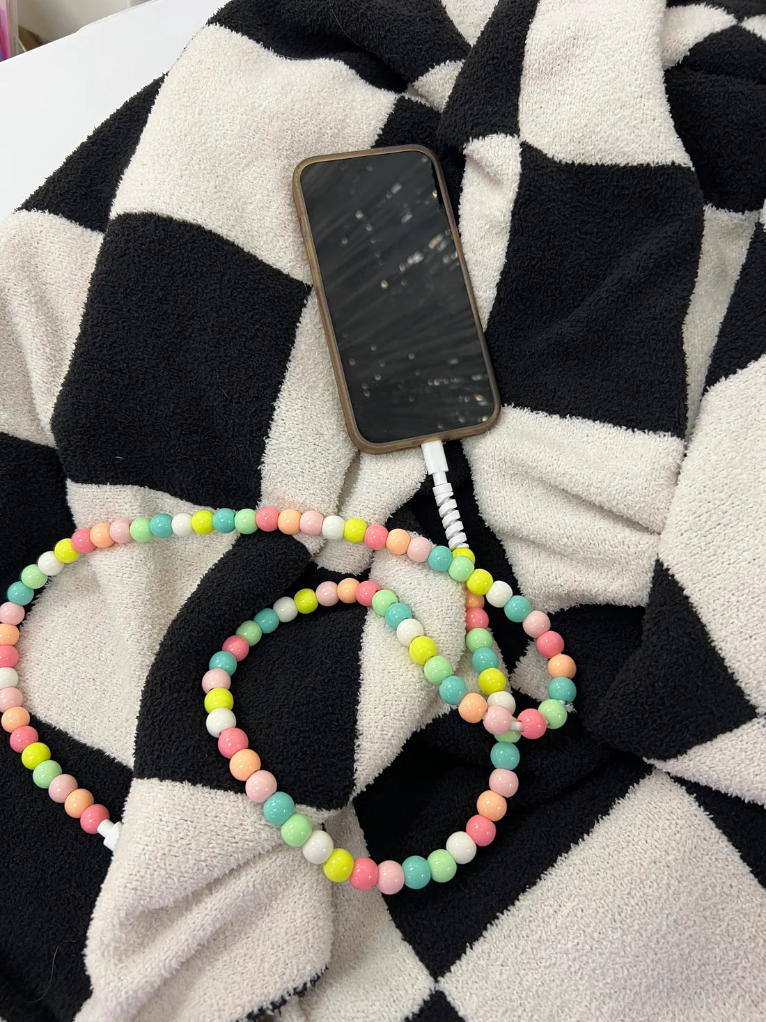 Beaded iPhone Charger