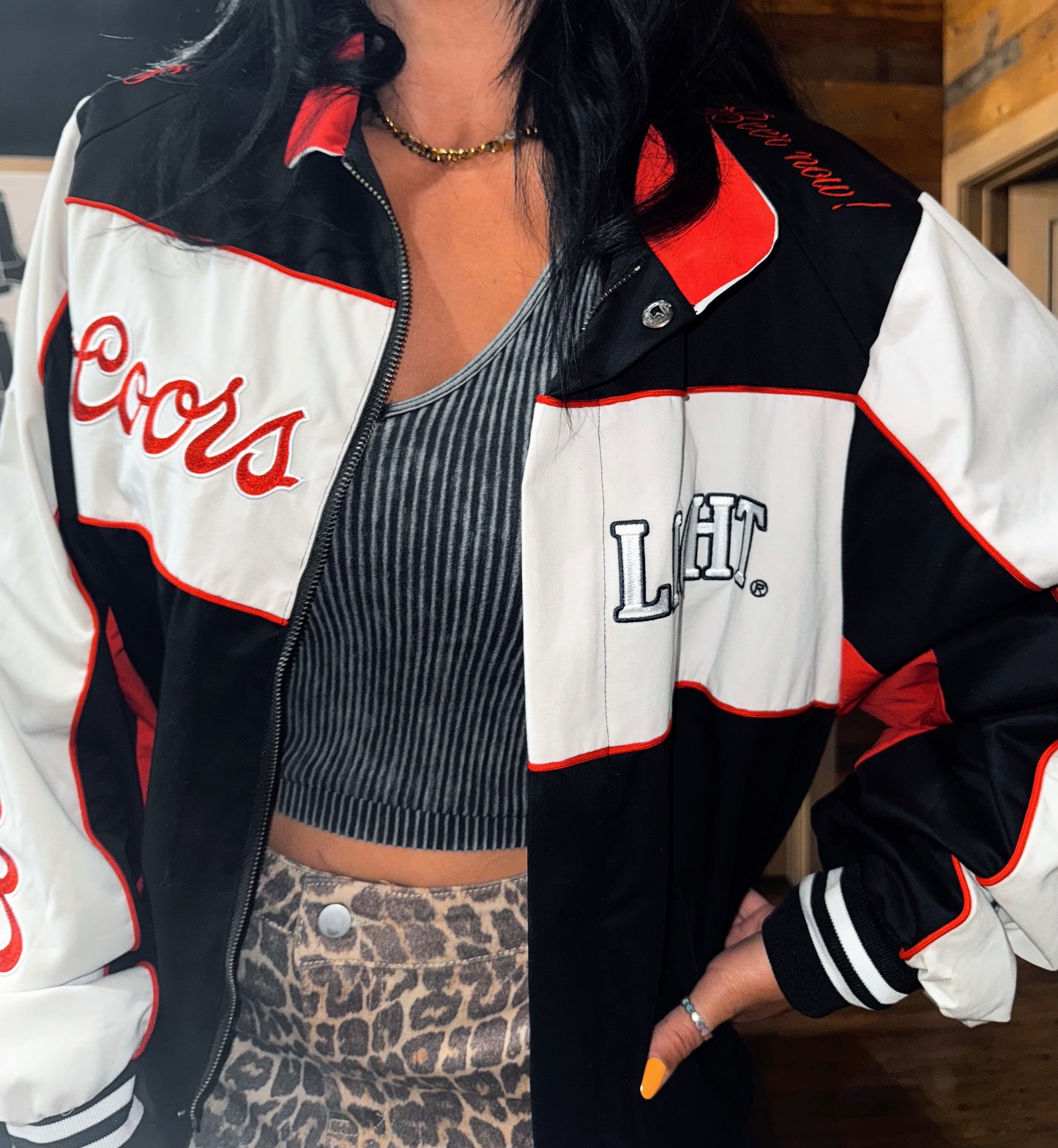 Coors Light Official TM - Racing Jacket - Black
