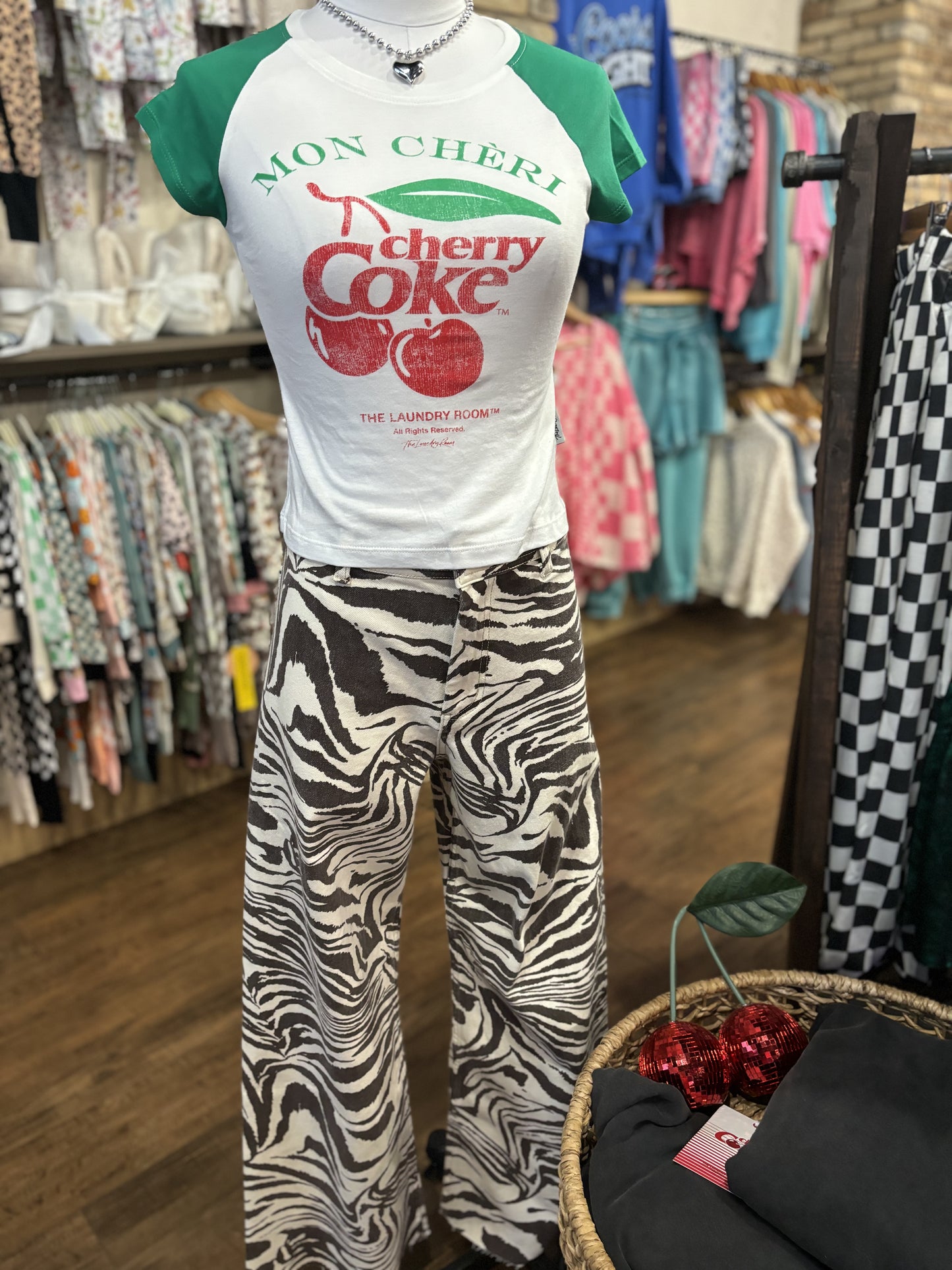 Zebra Stretch Pants