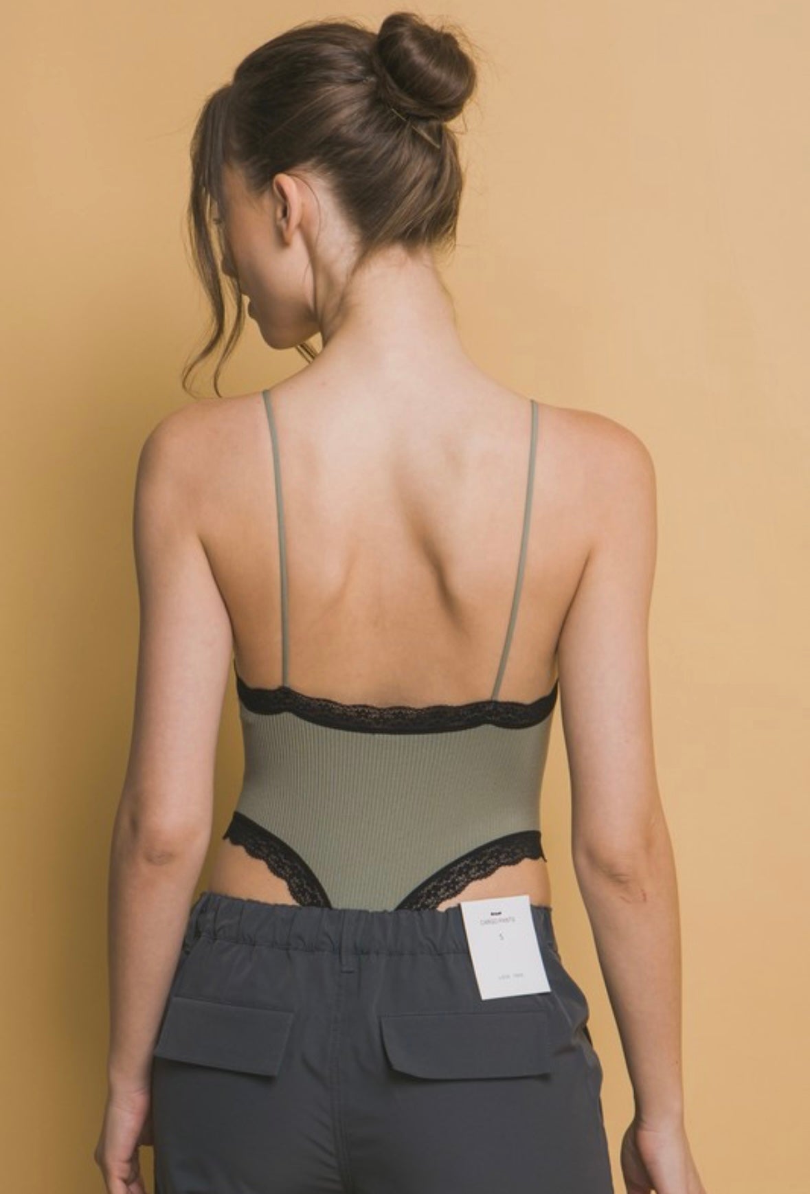 Lace Trim Bodysuit