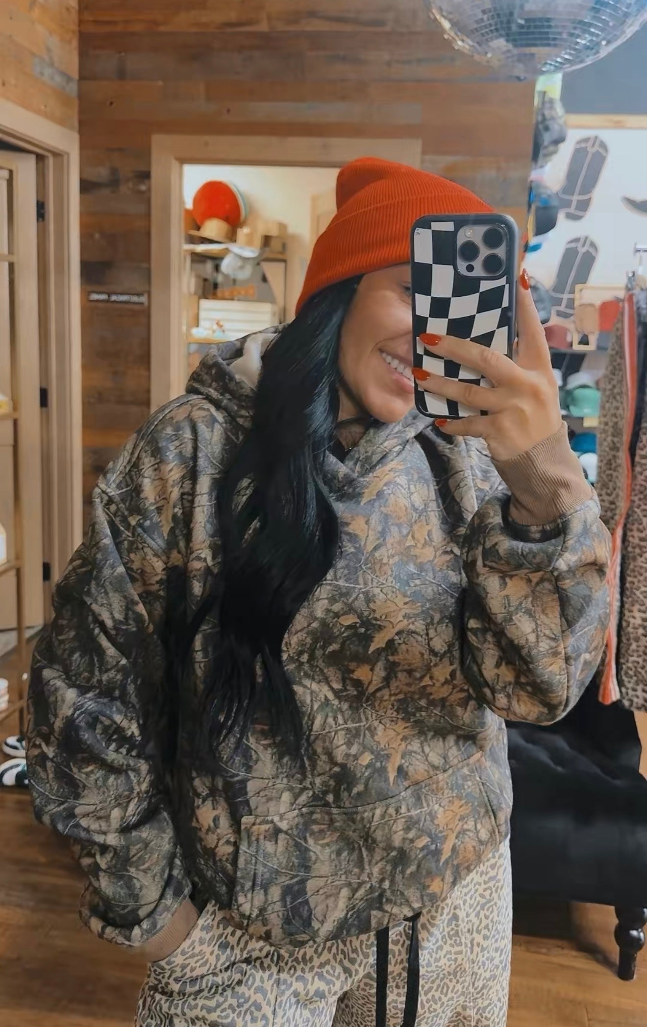 Dark Woodland Camo Butter Hoodie