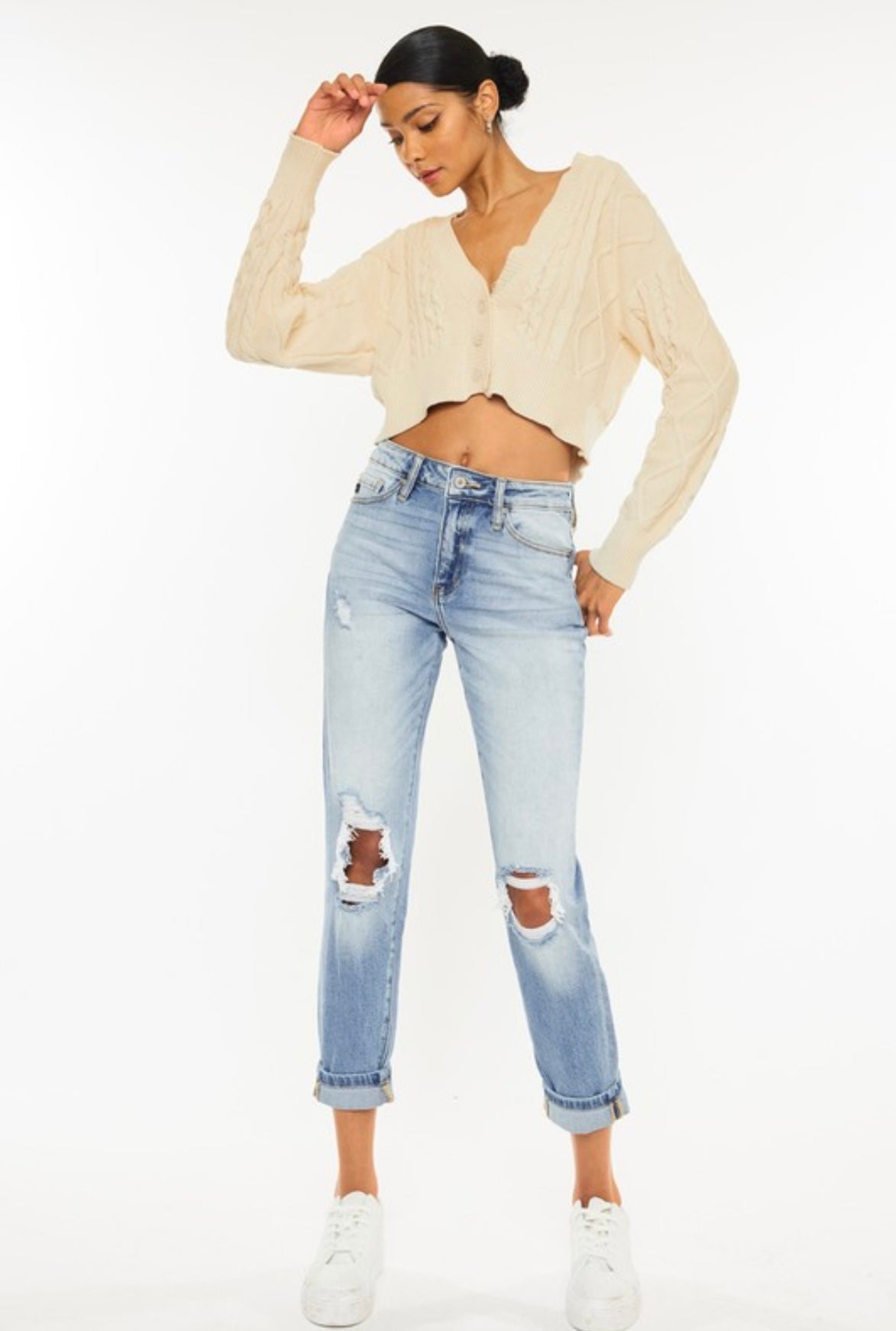 High Rise Mom Jeans