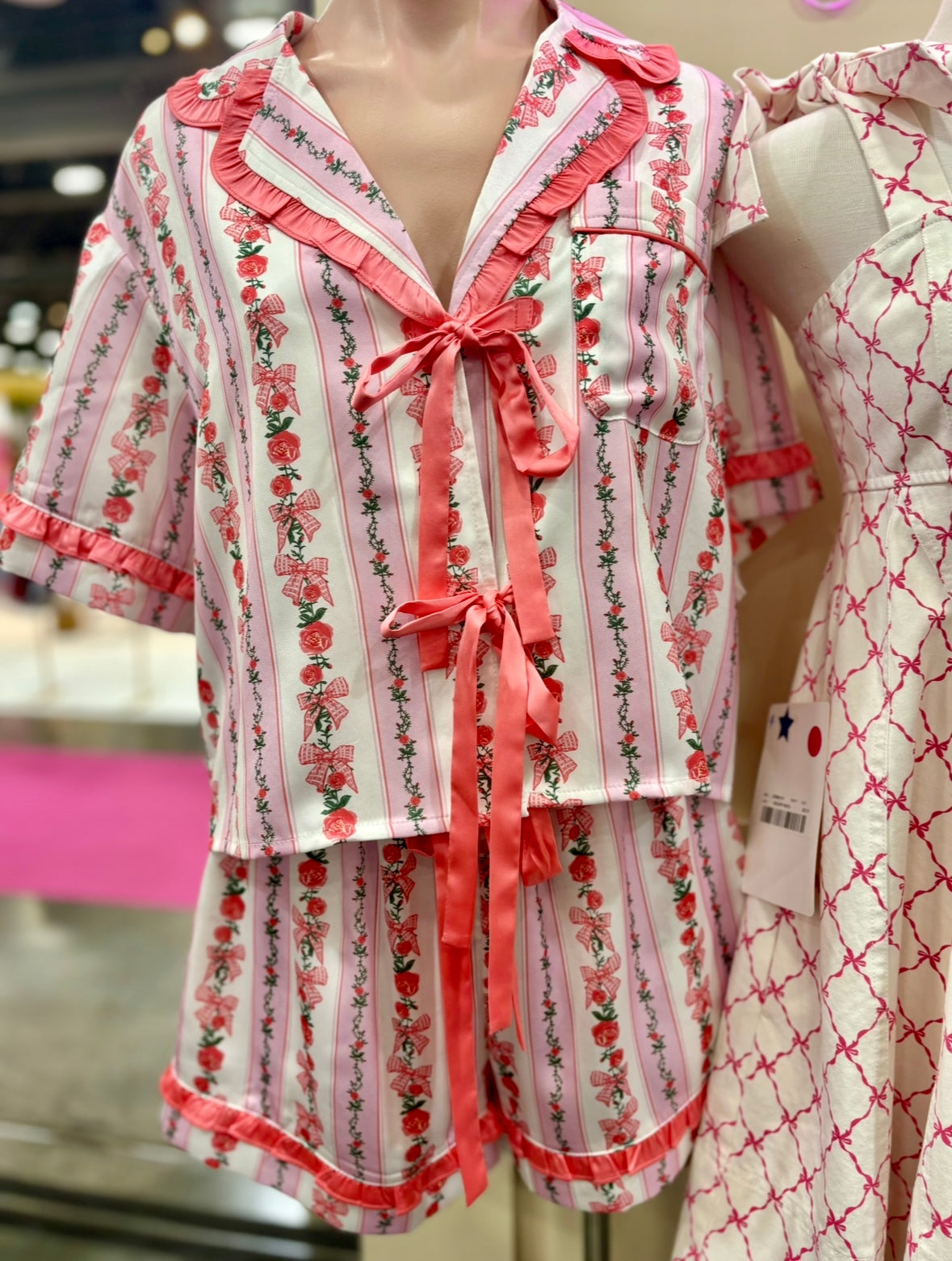 Darling Bow Pajama Set