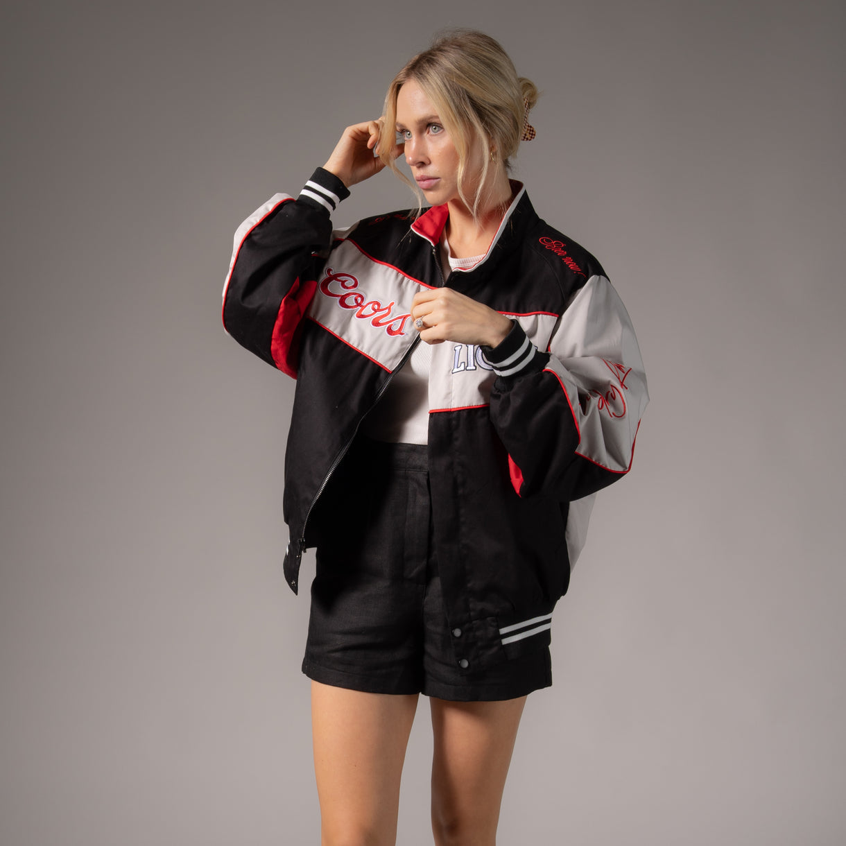 Coors Light Official TM - Racing Jacket - Black