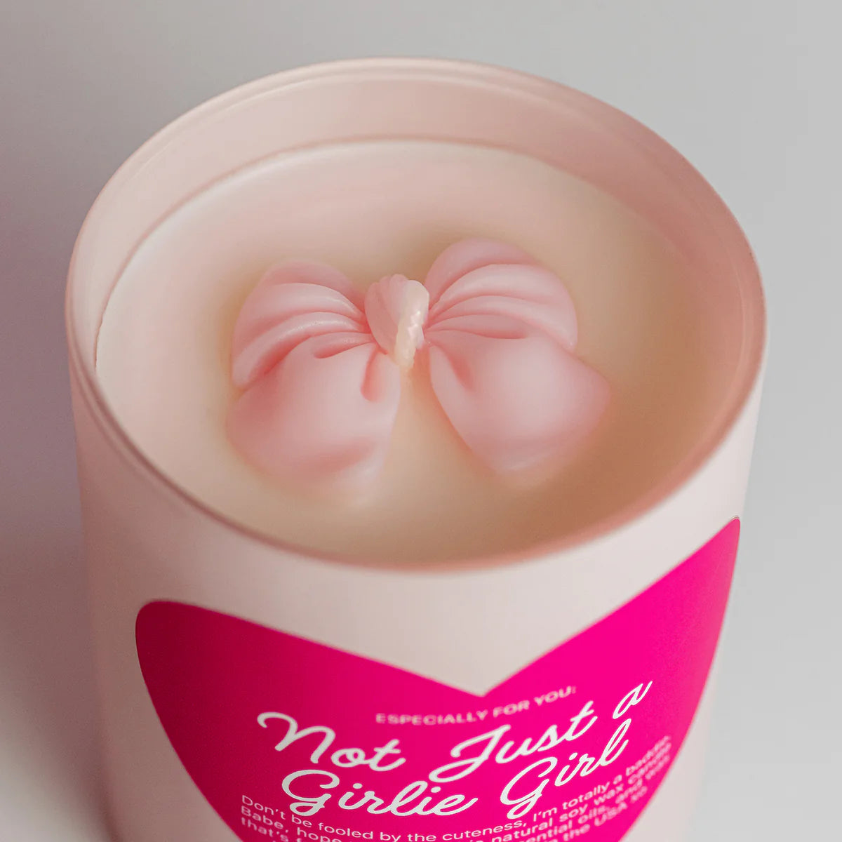 NOT JUST A GIRLIE GIRL CANDLE