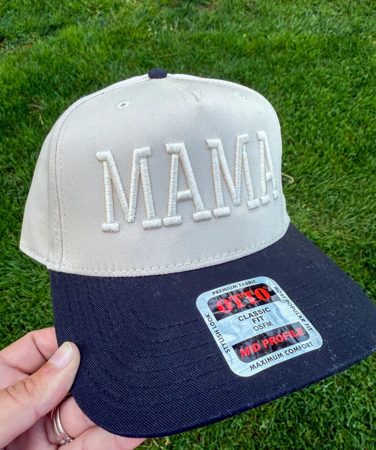 MAMA Embroidery Trucker