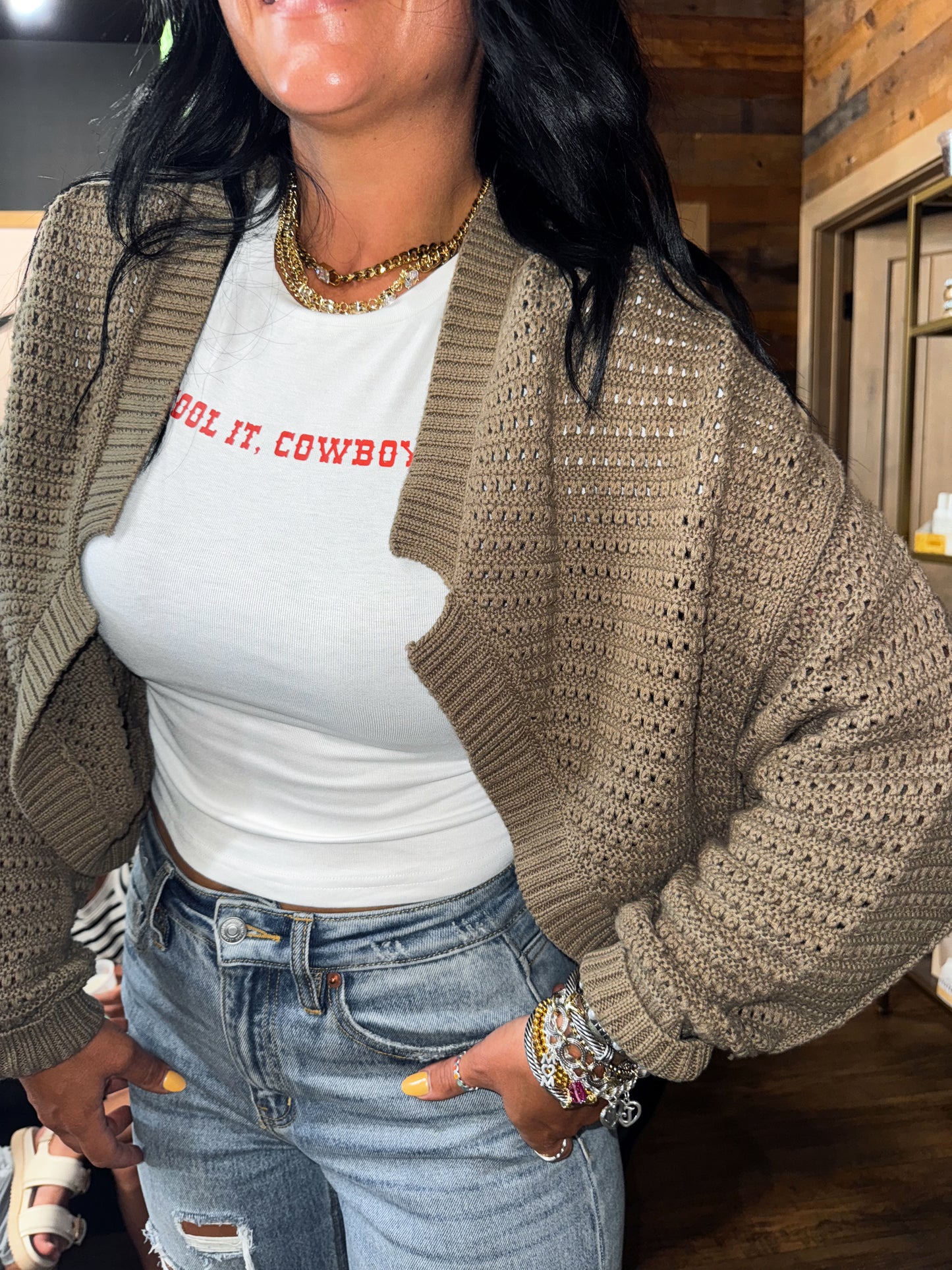 Illa Illa Bolero Cardigan