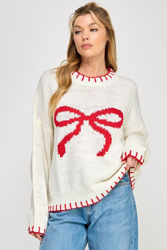 Bow Stitch Sweater