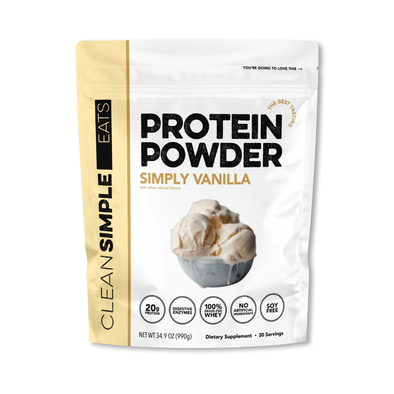 Protein Powder- FLAVOR SIMPLY VANILLA