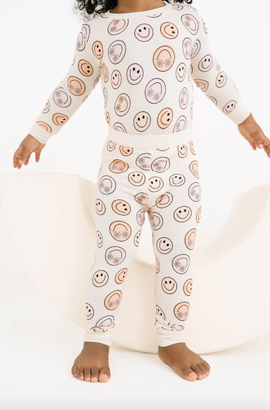 Groovy Smiley Bamboo Set