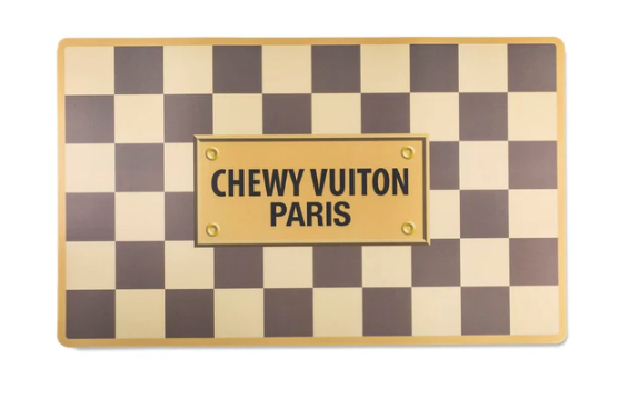 Checker Chewy Vuiton Placemat
