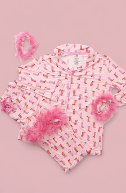 EXCLUSIVE YEE HAW HOLLIE GIRL'S FLARE FEATHERED DREAM SET