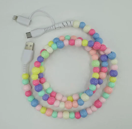 Beaded Phone Chargers