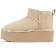 Soda platform boot Oat