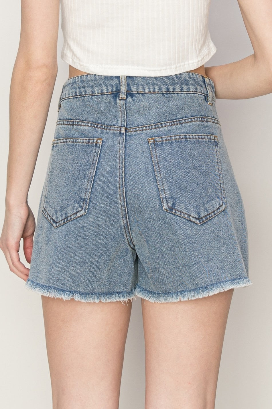 90s Baby Denim Shorts