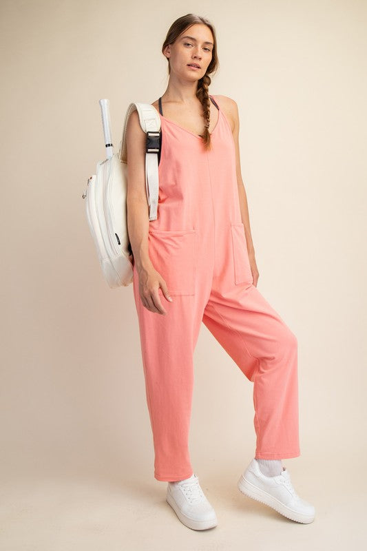 Butter Sleeveless Jumpsuit