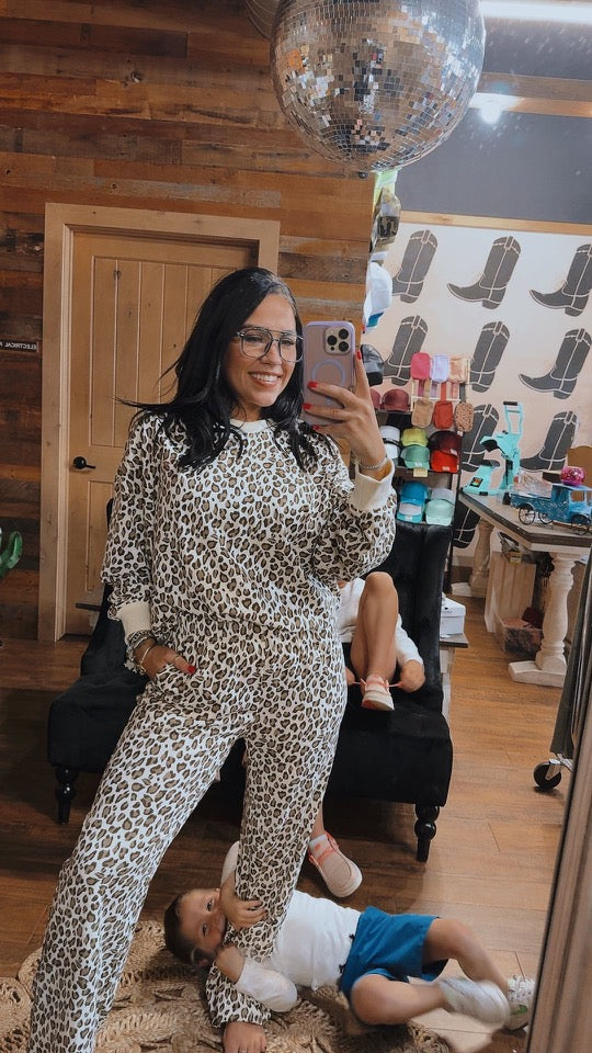 Leopard Bow Set