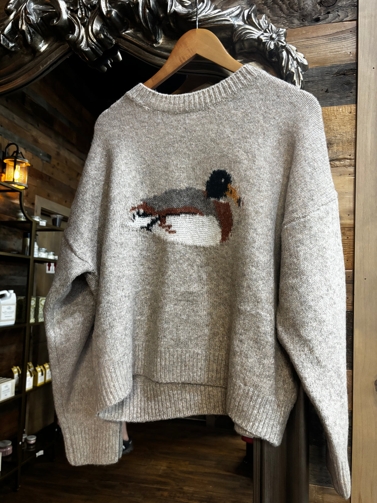 Mocha Duck Sweater